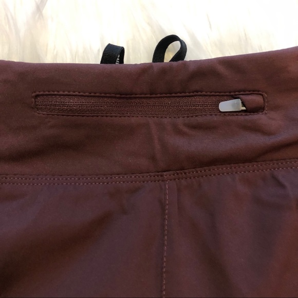 NWT! Nike Womens Burgundy Flex Dri Fit Shorts - Picture 4 of 7